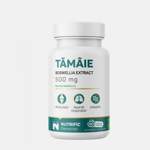 Tamaie Boswellia Extract 500mg, 60 capsule vegetale
